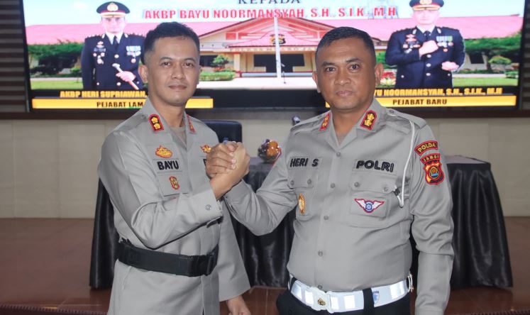 AKBP Bayu Noormansyah Resmi Jabat Kapolres Muaro Jambi, Siap Lanjutkan Penguatan Pelayanan Presisi