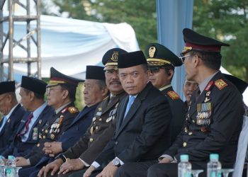 Gubernur Al Haris Hadiri Upacara Hari Bhayangkara ke-80, Apresiasi Pengabdian Polri untuk Bangsa dan Daerah