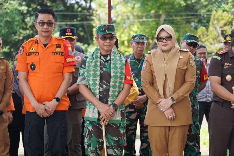 Danrem 042/Gapu Silaturahmi dengan Bupati Tanjab Timur, Perkuat Sinergi Hadapi Karhutla