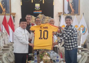 Gubernur Al Haris Pimpin Rapat Evaluasi Perkembangan Pelaksanaan Kegiatan Pembangunan Triwulan II TA 2026