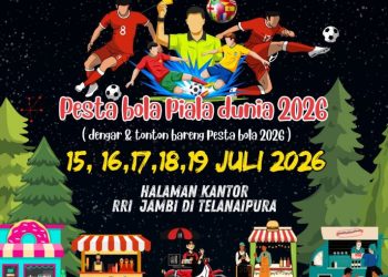 Nobar Piala Dunia 2026 di Provinsi Jambi Diharapkan Mampu Menggerakkan Ekonomi Pelaku UMKM