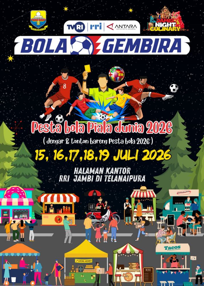 Nobar Piala Dunia 2026 di Provinsi Jambi Diharapkan Mampu Menggerakkan Ekonomi Pelaku UMKM