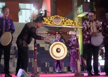 Gubernur Al Haris Hadiri Panen Raya TNI di Desa Kota Baru Geragai, Dukung Ketahanan Pangan