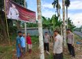 Personel Satbinmas Polres Tanjab Barat Gencarkan Sambang dan Edukasi Pencegahan Karhutla kepada Warga Bram Itam