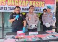 Operasi Antik Siginjai 2026, Polres Tanjung Jabung Timur Berhasil Ungkap 8 Kasus Narkotika dan Amankan 13 Tersangka