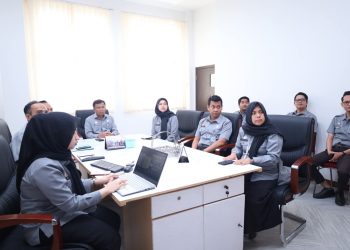 Perkuat Capaian Kinerja, Kanwil Kemenkum Jambi Ikuti Rapat Peningkatan Kinerja Pembinaan Hukum Semester I 2026