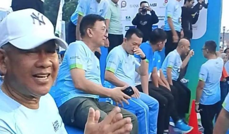 Wabup H A Khafid Ikuti Presisi Merdeka Run 2026 Jambi