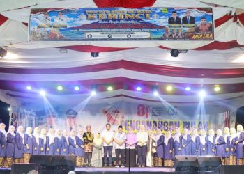 Bupati Tanjab Barat Buka Turnamen Bola Antar OPD Cup 2026