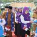 Bupati Anwar Sadat Dampingi Ketua Tim Pembina Posyandu Launching Posyandu 6 SPM di Kecamatan Tungkal Ilir
