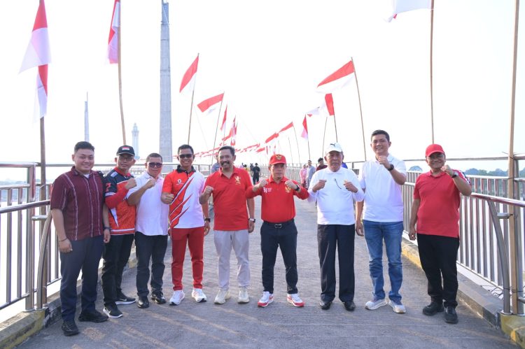 Lapas Perempuan Jambi Gelar Funwalk Bersama Pegawai dan Keluarga