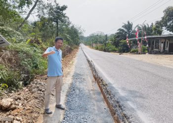 Pelebaran Jalan Sungai Duren–Sungai Buluh Dinilai Asal-Asalan, LSM Pertanyakan Standar Konstruksi Hingga Keselamatan