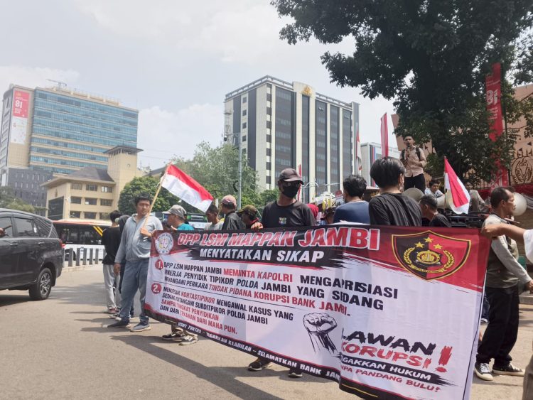 SP2HP Dugaan Korupsi Bank 9 Jambi Buka Babak Baru, MAPPAN Desak Kapolri Apresiasi Kinerja Penyidik Tipidkor Polda Jambi
