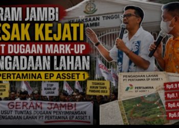 GERAM Jambi Demo di Kejati, Soroti Dugaan Penyimpangan Pengadaan Lahan PT Pertamina EP Asset 1 dan Desak Penegakan Hukum