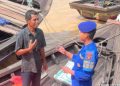 Sambangi Warga Perairan, Ditpolairud Polda Jambi Sampaikan Pesan Kamtibmas dan Keselamatan