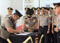 Kapolda Jambi Minta Kabidkum Baru Segera Beradaptasi dan Jaga Ketelitian Pemberian Bantuan Hukum