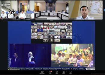 Semarak Hari Pengayoman ke-81, Kanwil Kemenkum Jambi Ikuti Pembukaan Baksos dan Ragam Lomba
