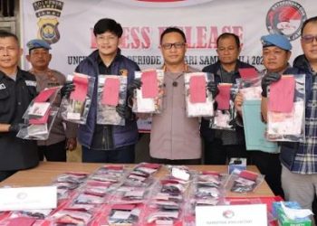 Polresta Jambi Ungkap 149 Kasus Narkotika, 257 Tersangka Diamankan Sepanjang Januari-Juli 2026