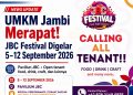 UMKM Jambi Merapat! JBC Festival Digelar 5–12 September 2026