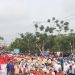 Pemprov Jambi Gelar Pawai Pembangunan Spesial HUT RI ke-81 di Taman Putri Pinang Masak RTH