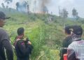 Satgas Karhutla Gabungan Temukan dan Padamkan Titik Api Saat Patroli Karhutla di Tahura Batanghari
