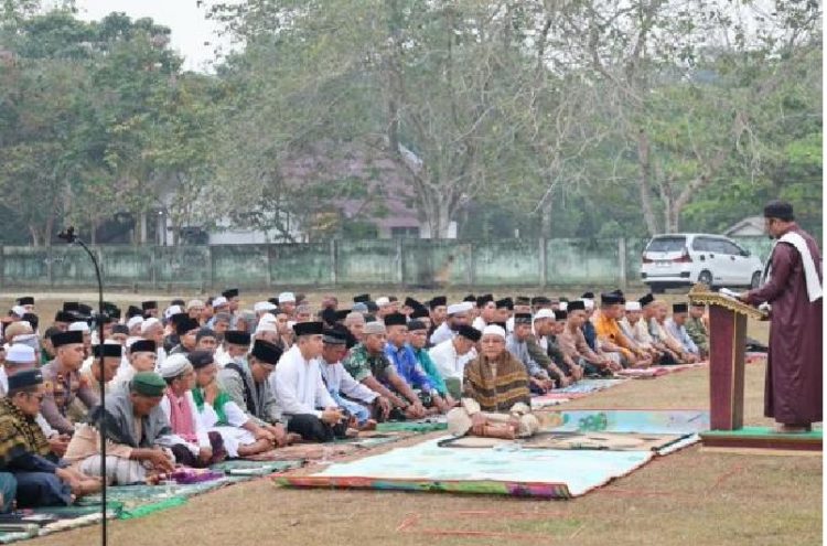 Warga Bungo Gelar Shalat Istisqa, Minta Hujan Turun