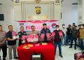 Polresta Jambi Bongar 4 Kasus Narkotika, Amankan 5 Tersangka Dan BB Sabu