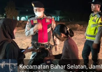 Polres Muaro Jambi Bersama Polsek Jajaran Melaksanakan Kegiatan Rutin yang Ditingkatkan KRYD