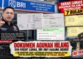 Dokumen Agunan Diduga Hilang Usai Kredit Lunas, MAPPAN Warning BRI: Siapkan Laporan ke Polda Jambi
