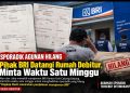 Sporadik Agunan Hilang, Pihak BRI KCU Kasang Datangi Rumah Debitur dan Minta Waktu Sepekan
