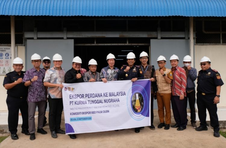 Bea Cukai Jambi Dukung Ekspor Perdana PT Kurnia Tunggal Nugraha Pasca Memperoleh Fasilitas Kawasan Berikat