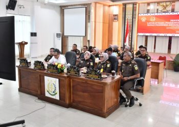 Wakajati mengikuti Penyerahan LHP BPK RI atas Laporan Keuangan Kejaksaan RI Tahun 2025