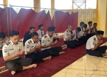 Lapas Perempuan Kelas IIB Jambi Laksanakan Shalat Tolak Bala dan Doa Bersama