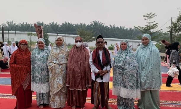 Lapas Perempuan Kelas IIB Jambi Laksanakan Salat Istisqa di Tengah Kemarau dan Kabut Asap