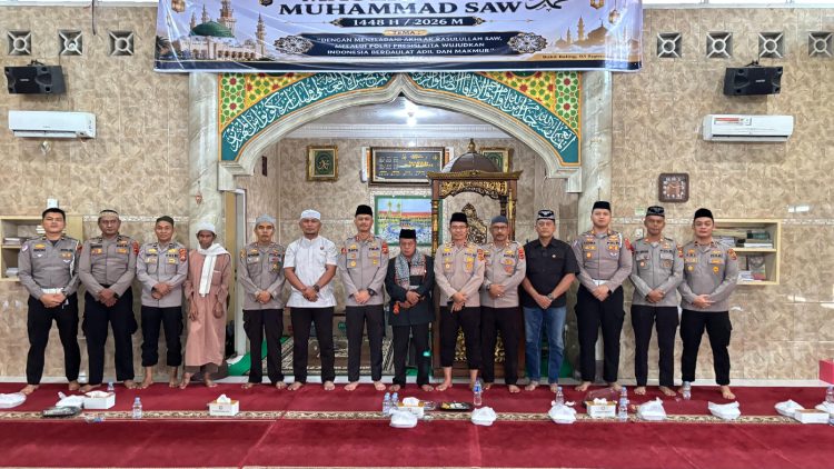 Peringati Maulid Nabi 1448 H, Polres Tebo Perkuat Keimanan dan Keteladanan Personel