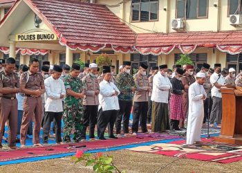 Peringati Maulid Nabi 1448 H, Polres Tebo Perkuat Keimanan dan Keteladanan Personel