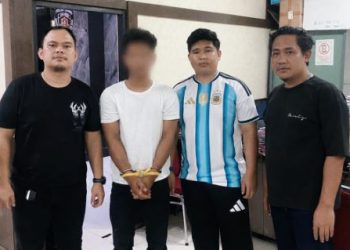 Cegah Karhutla, Satbinmas Polres Tanjab Barat Sambangi Warga Desa Bramitam Raya
