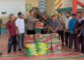 Polres Bungo Salurkan Bantuan untuk 11 KK Korban Kebakaran di Limbur Lubuk Mengkuang