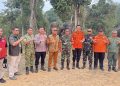 Polres Tebo Bersama BPBD Gerak Cepat Padamkan Karhutla di Kecamatan Sumay