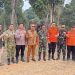 Polres Tebo Bersama BPBD Gerak Cepat Padamkan Karhutla di Kecamatan Sumay
