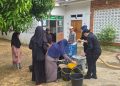 Brimob Jambi Berbagi Air Bersih, Bantu Kebutuhan Santri dan Warga Pematang Gajah