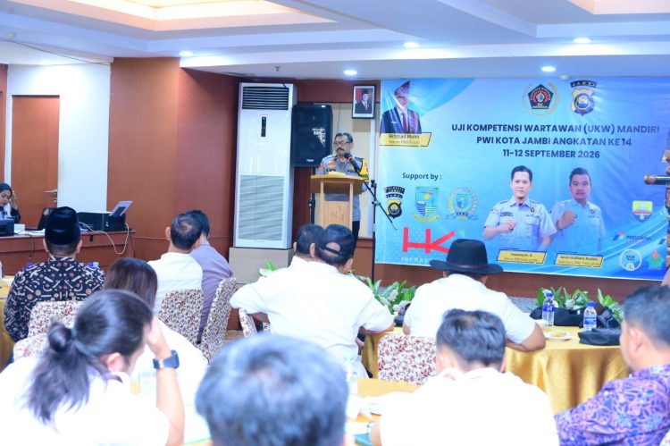UKW PWI Kota Jambi Dimulai, Kapolda Tekankan Profesionalisme dan Integritas Pers