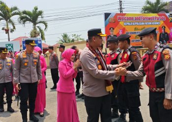 Polres Kerinci Sambut Kapolres Baru AKBP Hernawan dengan Semangat Kebersamaan