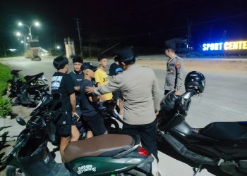Polsek Tungkal Ilir Intensifkan Patroli Malam, Antisipasi Balap Liar dan Tawuran