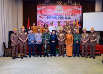 Polda Jambi Dukung Pewarisan Semangat Juang ’45 dalam Musda LVRI Provinsi Jambi