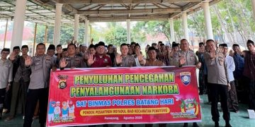 Polsek Betara Gencarkan Imbauan Karhutla, Warga Diminta Tak Bakar Lahan