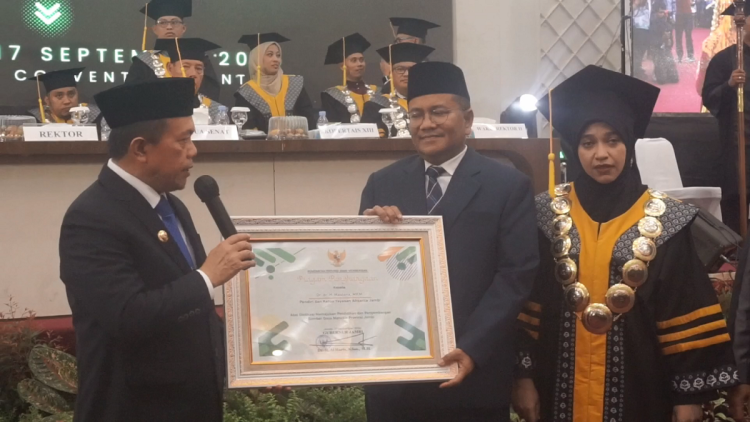 Hadiri Wisuda IAIMA Jambi, Al Haris Ajak Wisudawan Terus Belajar dan Berkontribusi