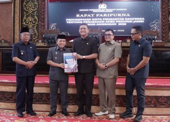 Pemkab Batang Hari Gelar Upacara Peringatan Hari Olahraga Nasional ke-43