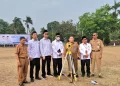 Jelang Sholat Istisqa, Kemenag Kalibrasikan Arah Kiblat di Lapangan Kantor Gubernur Jambi
