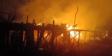 2 Rumah di Talang Banjar Hangus Terbakar, Diduga Konsleting Listrik