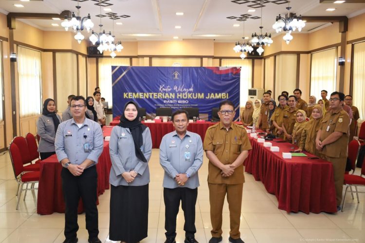 Persiapkan Penilaian, Kanwil Kemenkum Jambi Gelar Sosialisasi Penilaian IRH Tahun 2027 bagi Pemerintah Daerah